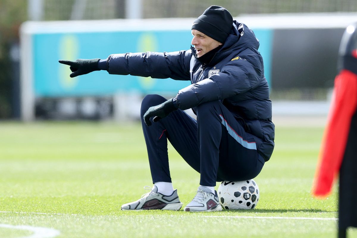 England head coach Thomas Tuchel