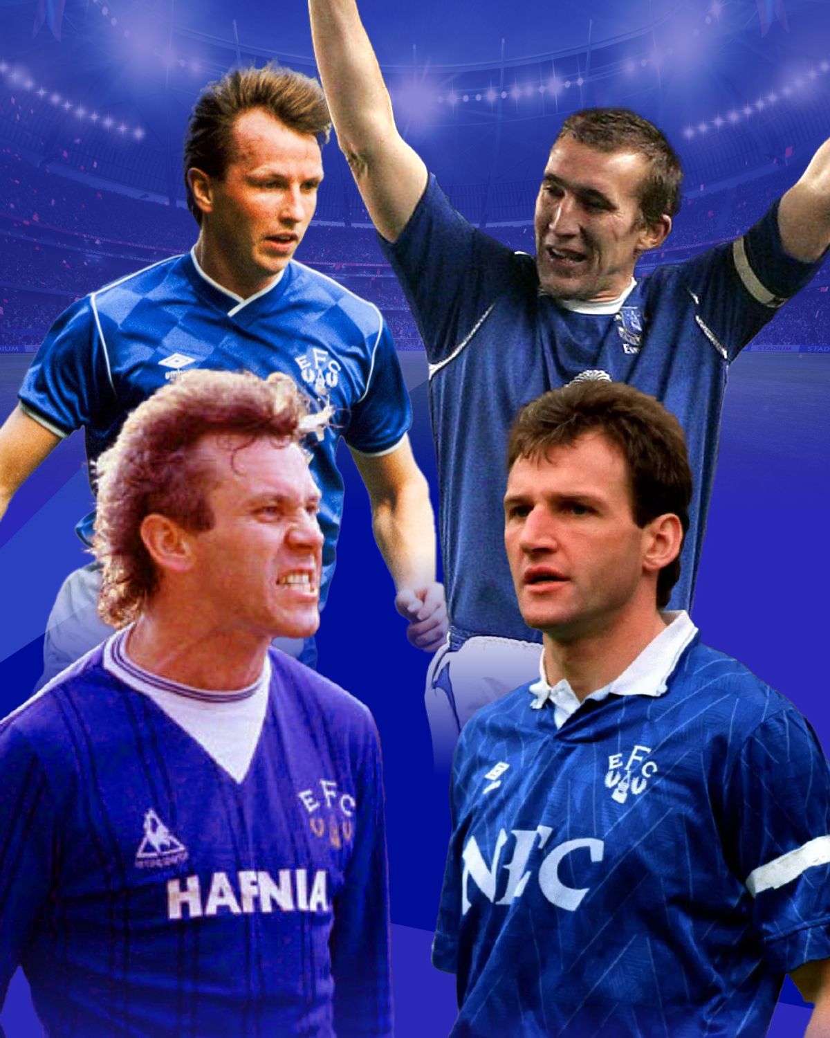 Former Everton FC stars will take to the stage