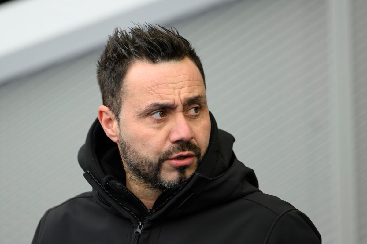 Brighton & Hove Albion manager Roberto De Zerbi 