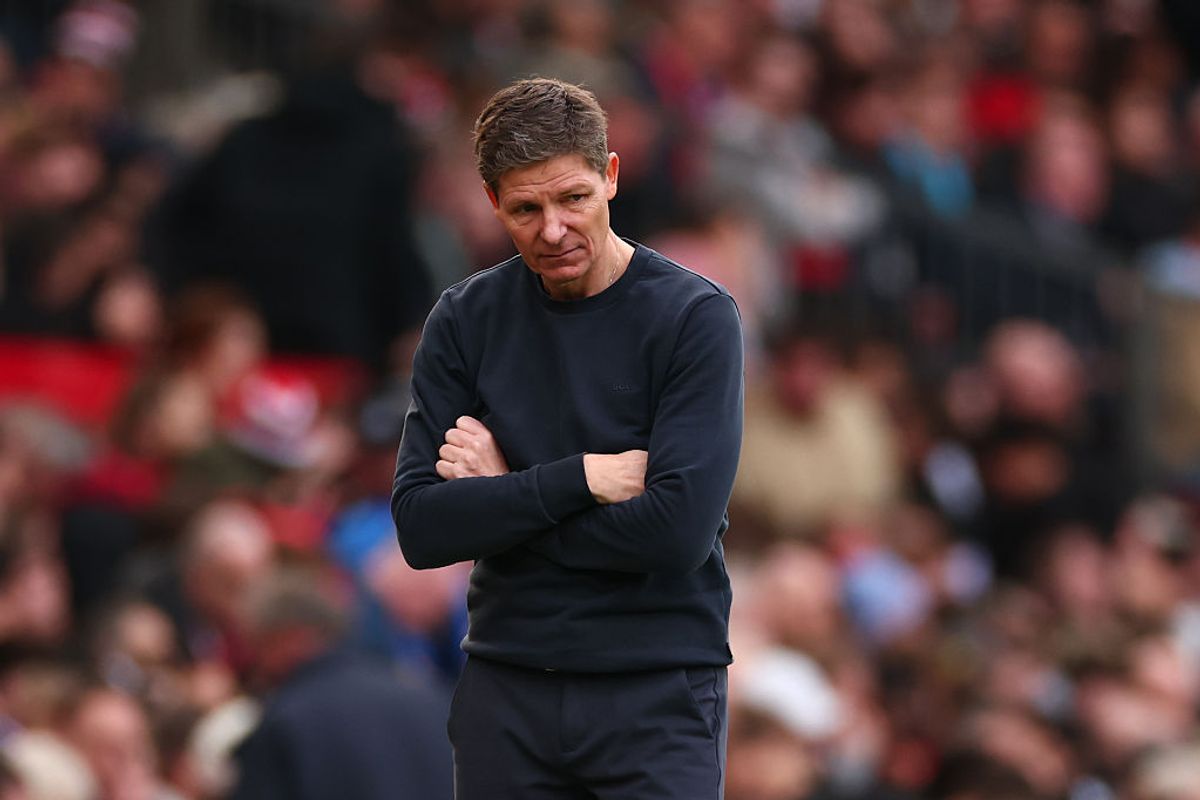 Crystal Palace manager Oliver Glasner