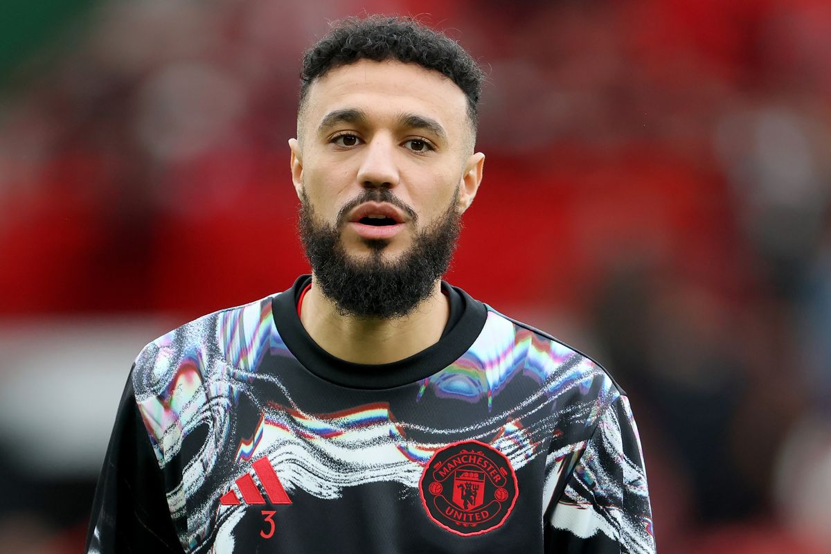 Noussair Mazraoui looks to have shaken an injury issue and is due to be available on Sunday