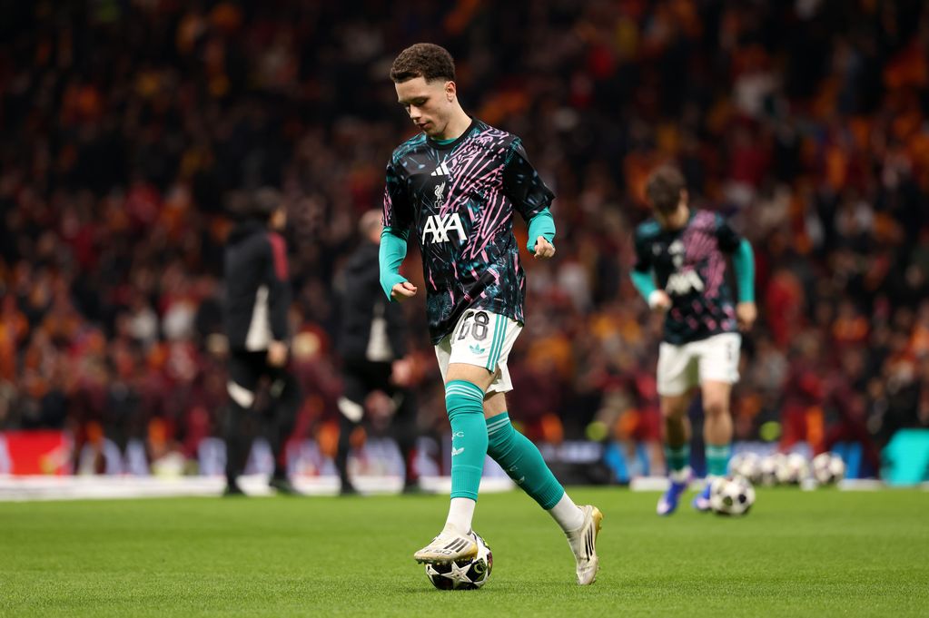 Kieran Morrison on the ball