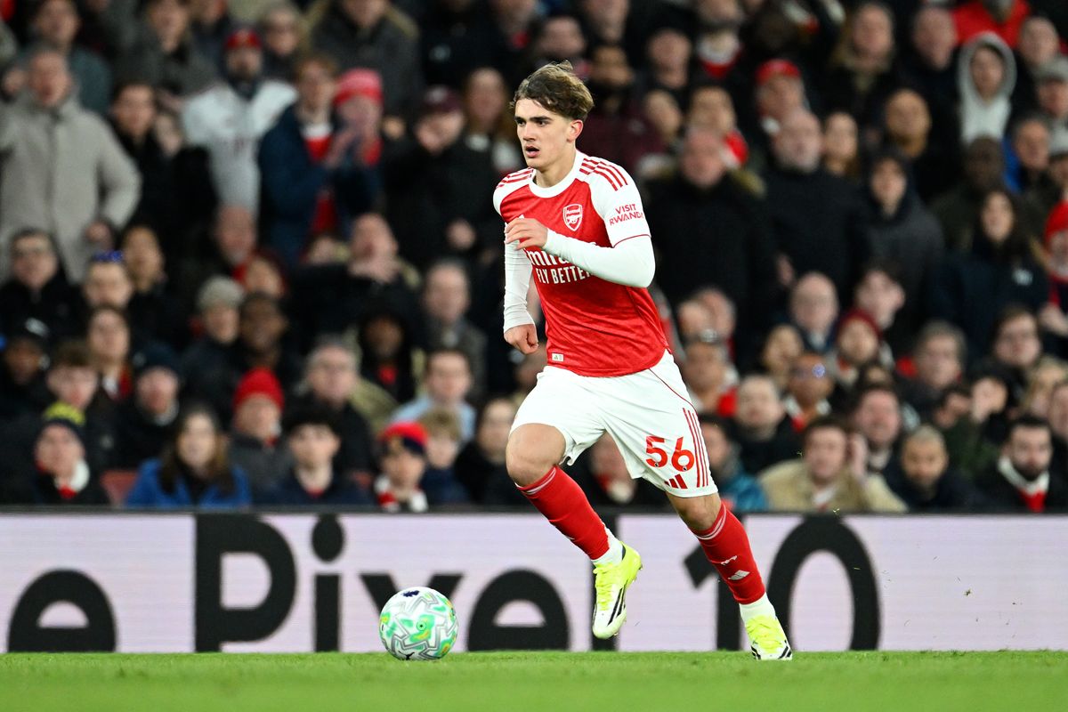 Max Dowman of Arsenal