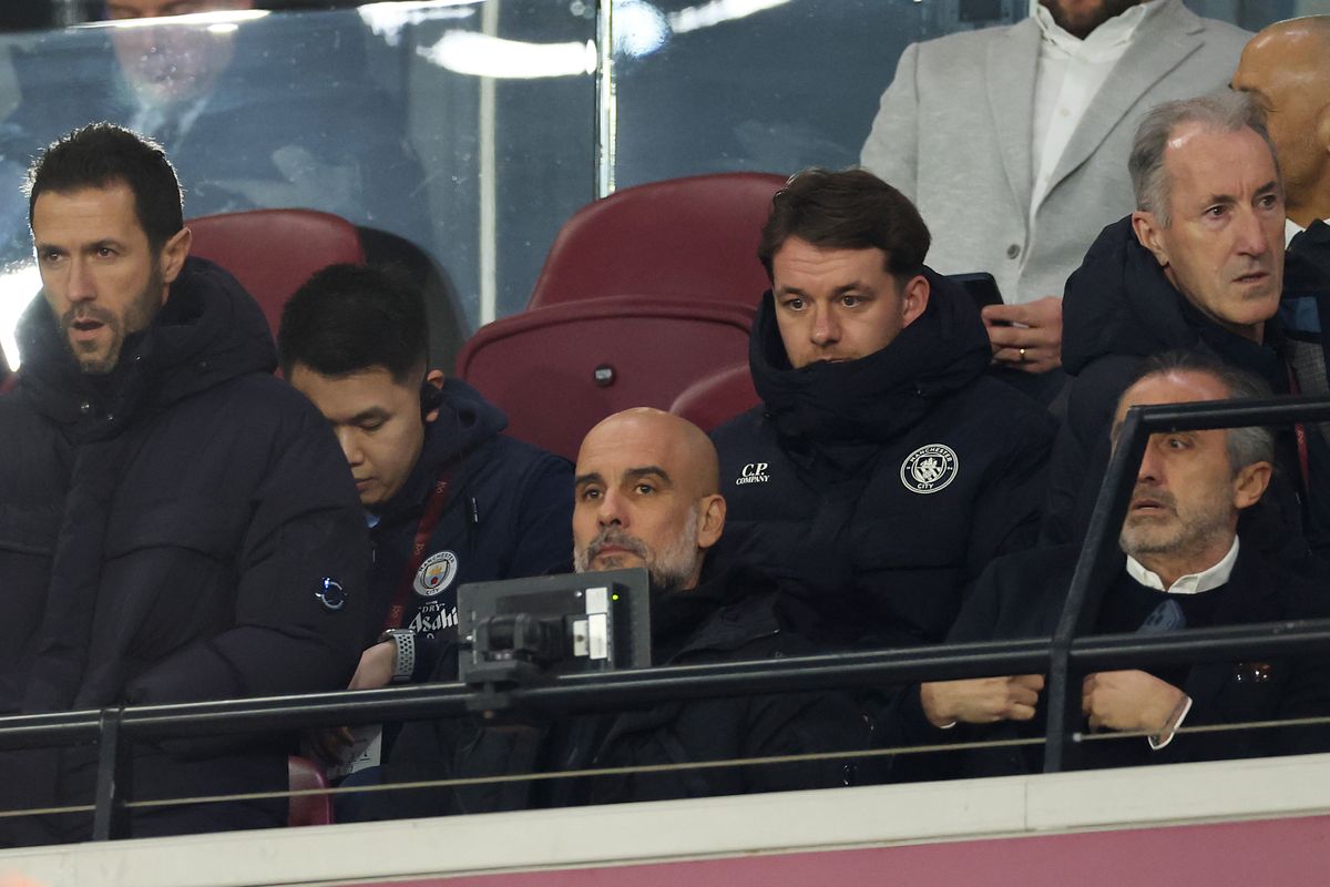 Pep Guardiola saw Man City fall further behind in the title race