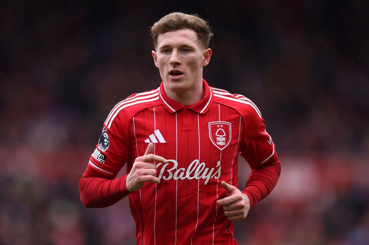 NOTTINGHAM, ENGLAND - MARCH 15: Elliot Anderson of Nottingham Forest looks on during the Premier League match between Nottingham Forest and Fulham at City Ground on March 15, 2026 in Nottingham, England. (Photo by George Wood/Getty Images)
