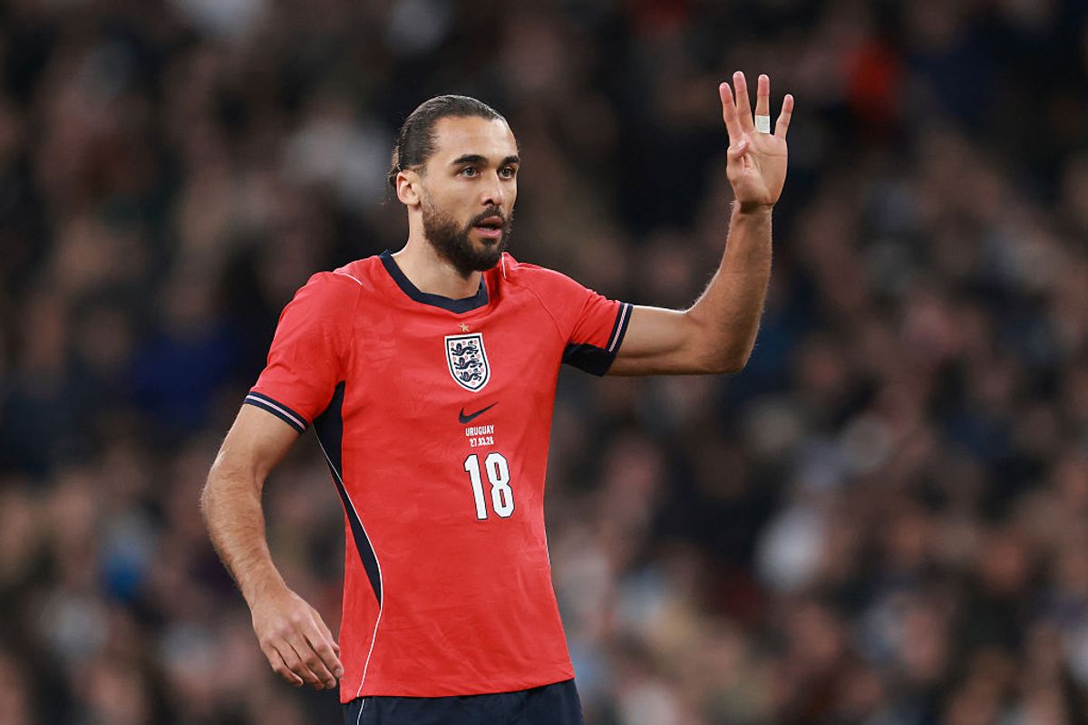 Dominic Calvert-Lewin during the international friendly match between England and Uruguay at Wembley Stadium
