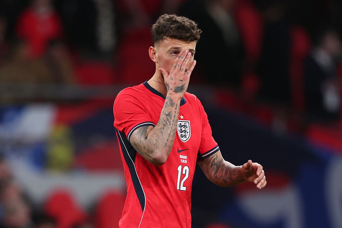 Ben White was booed by England fans