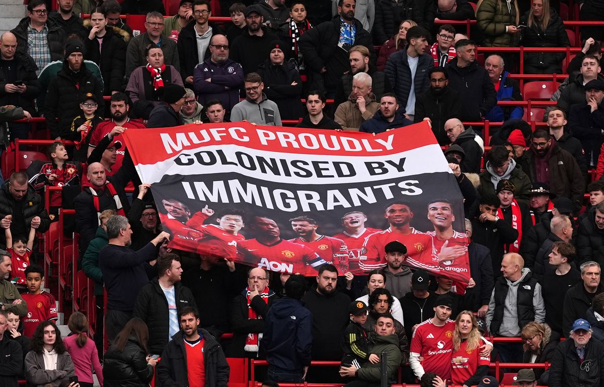 Manchester United banner