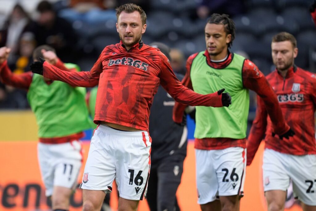 Stoke City injury blow as captain ruled out for rest of season Stoke City are three points off the play-off places after 25 games.