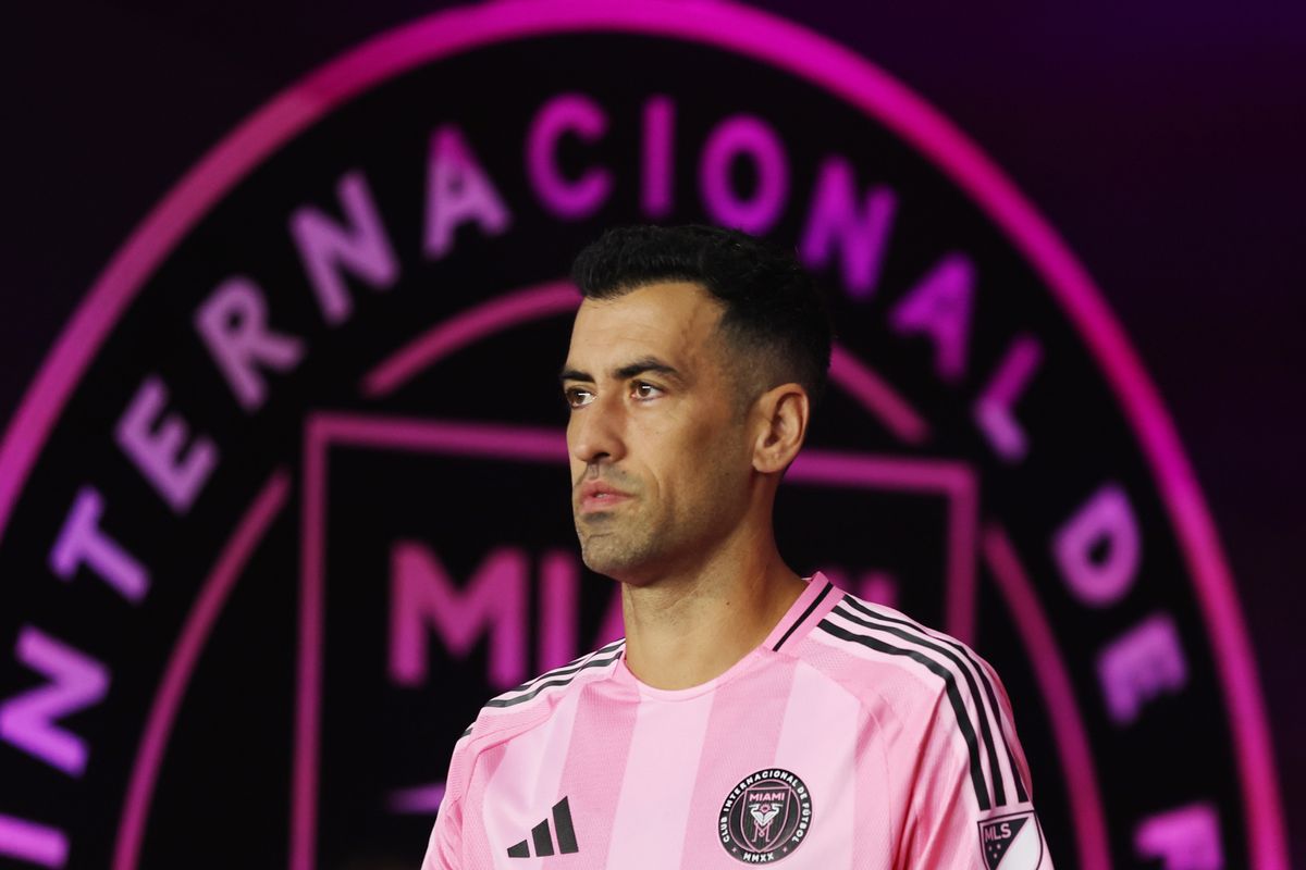 Sergio Busquets during his final Inter Miami season
