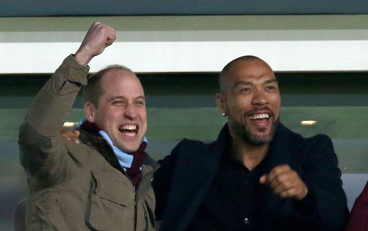 Prince William and John Carew