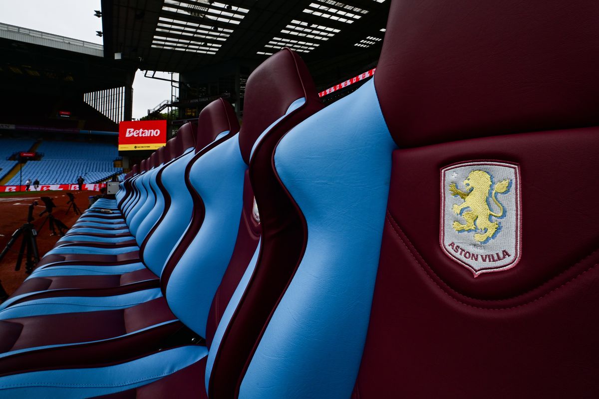 A general view inside Villa Park