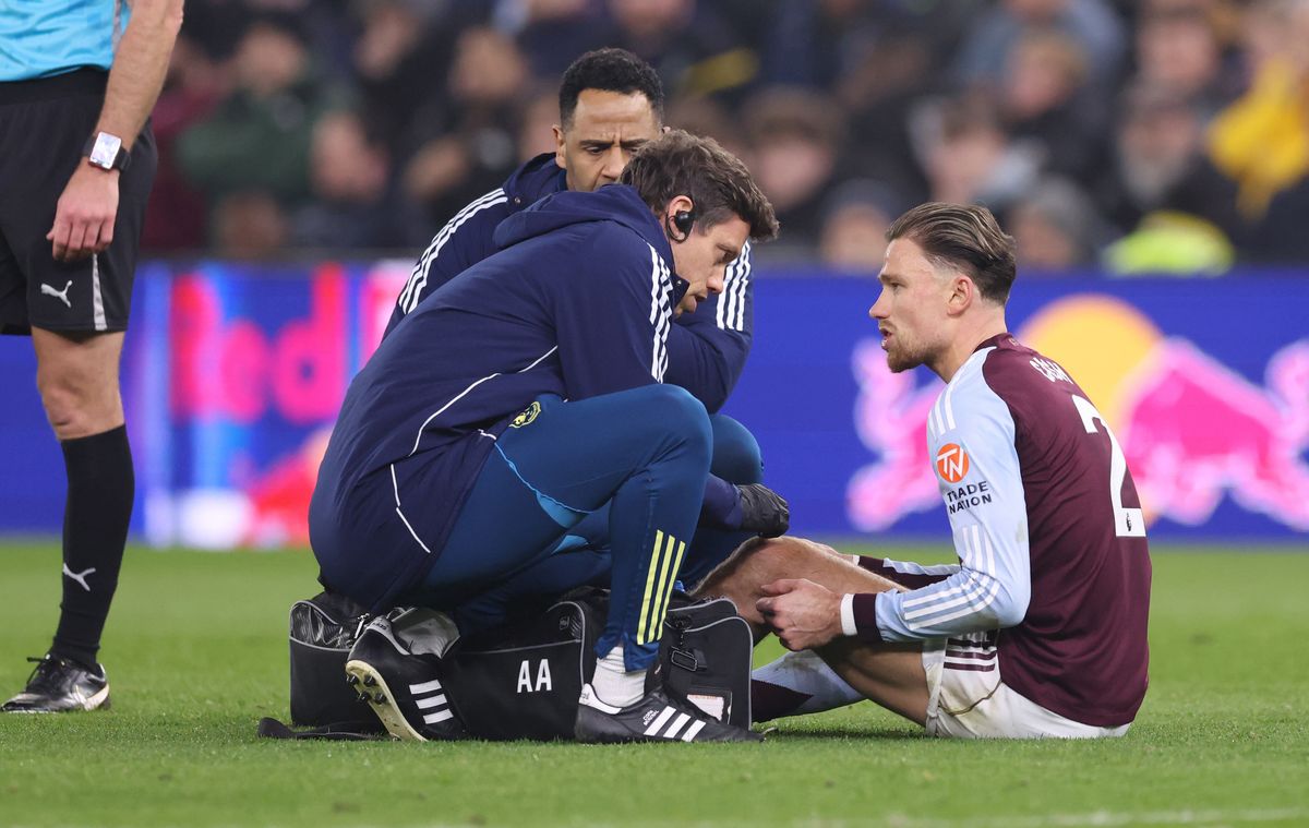 Matty Cash suffered an injury against Chelsea