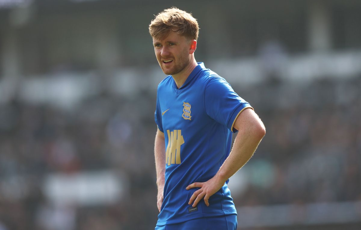 Tommy Doyle in action for Birmingham City