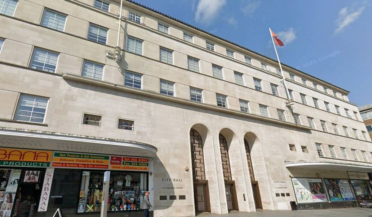 Offices of Leicester City Council, City Hall, Charles Street. Photo taken from Google Streetview. 