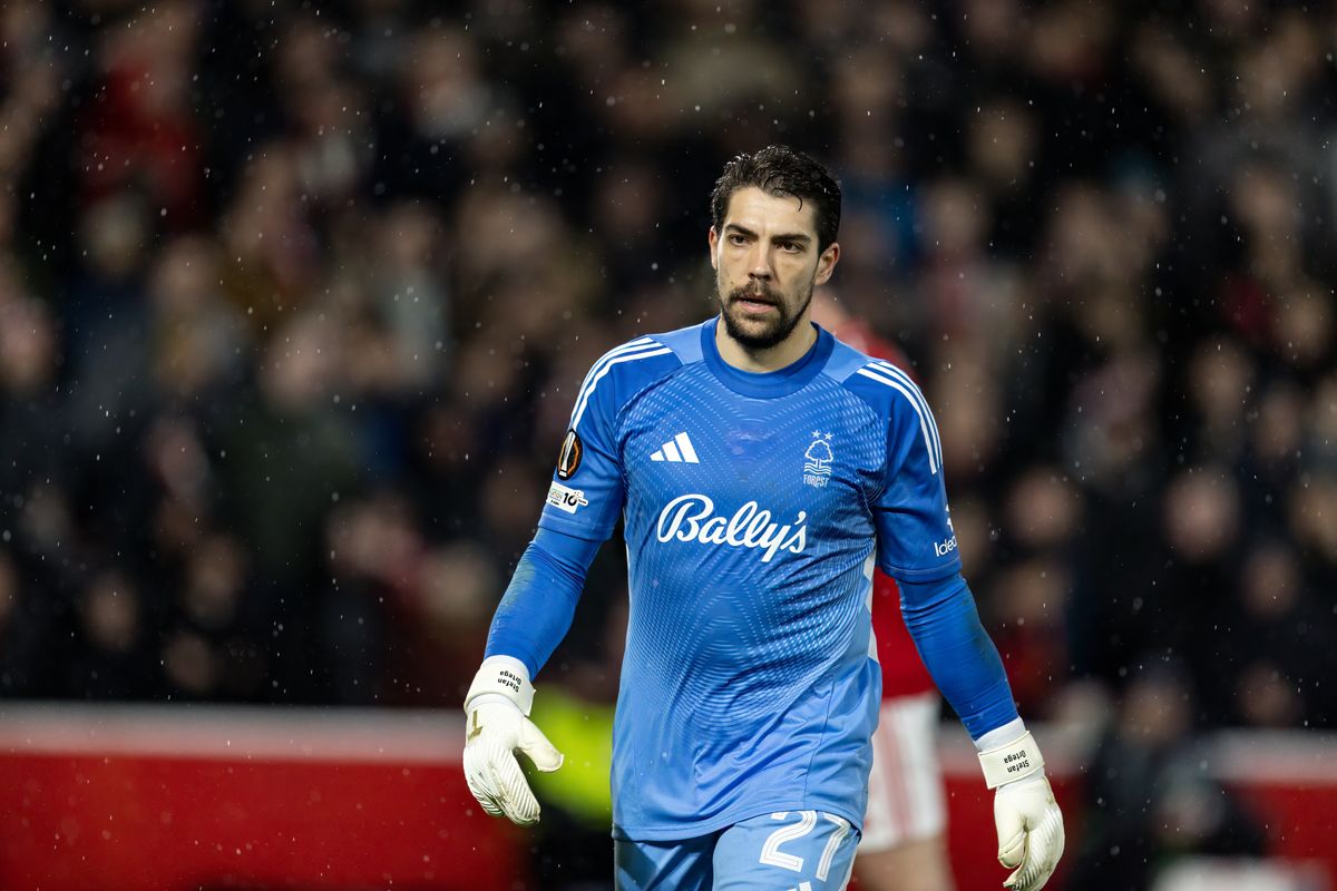 Nottingham Forest goalkeeper Stefan Ortega