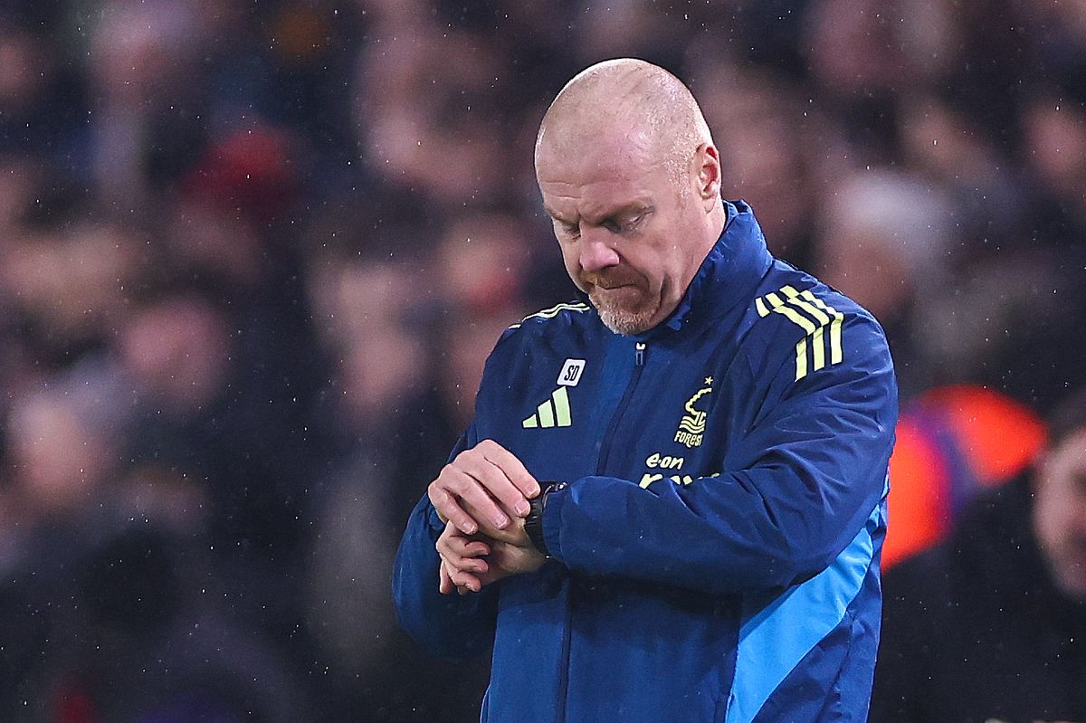 Sean Dyche was sacked as Nottingham Forest head coach 