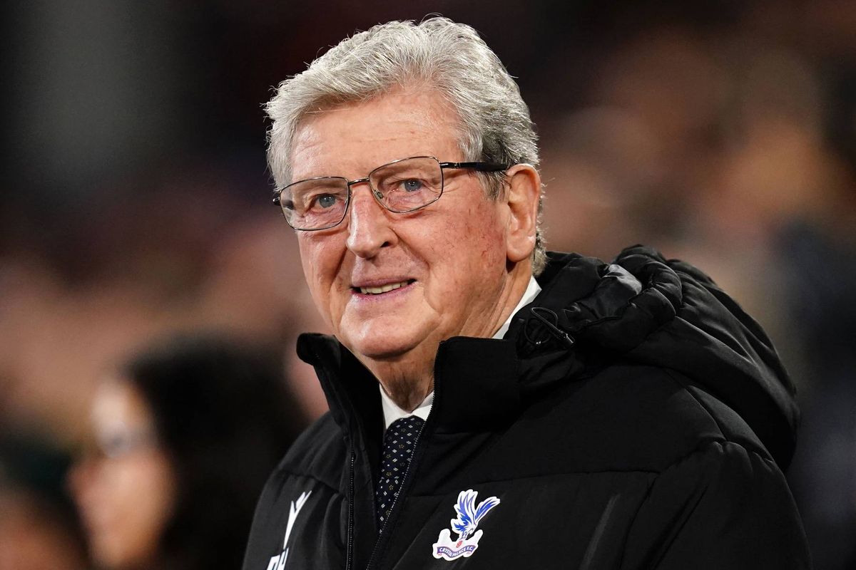 Roy Hodgson looks on as Crystal Palace manager