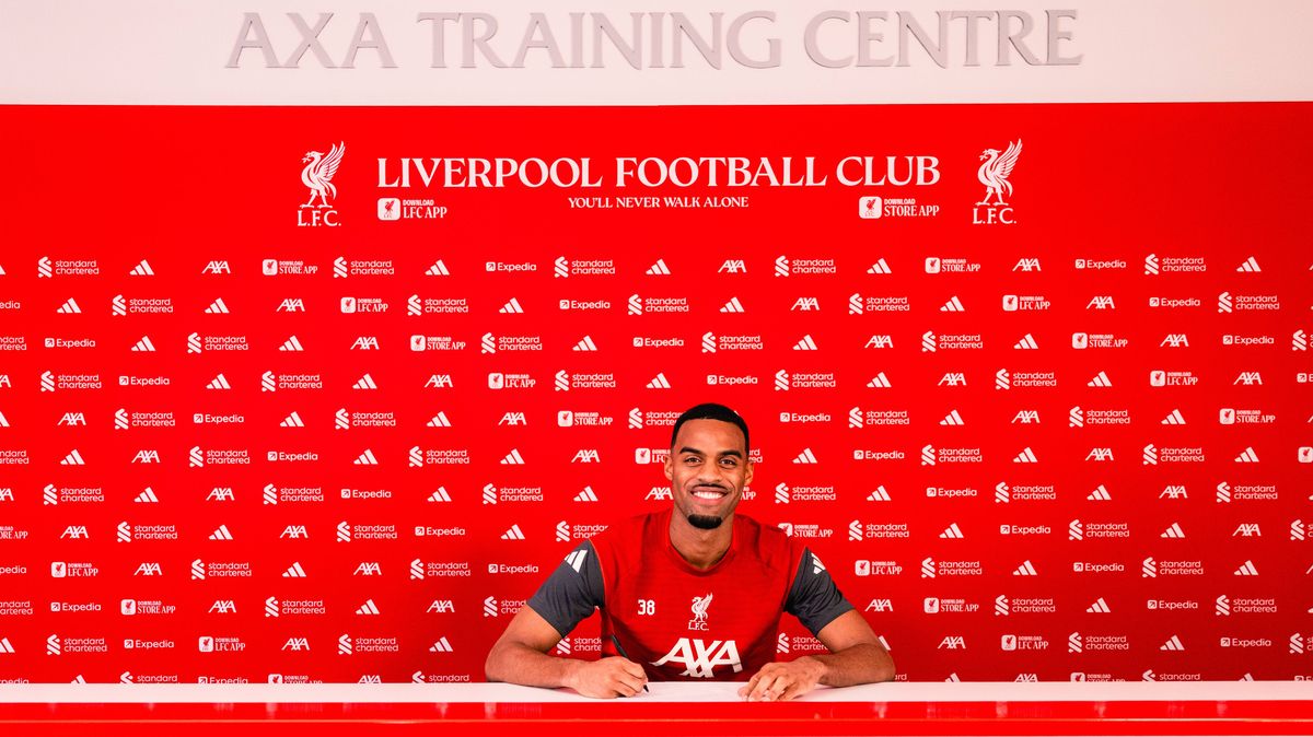 Gravenberch has signed a new contract at Liverpool