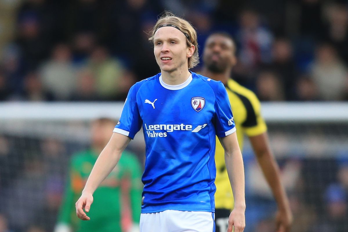 Sammy Braybrooke has been one of the best midfielders in League Two this season