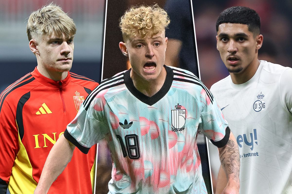 Nathan de Cat, Joaquin Seys and Anan Khalaili