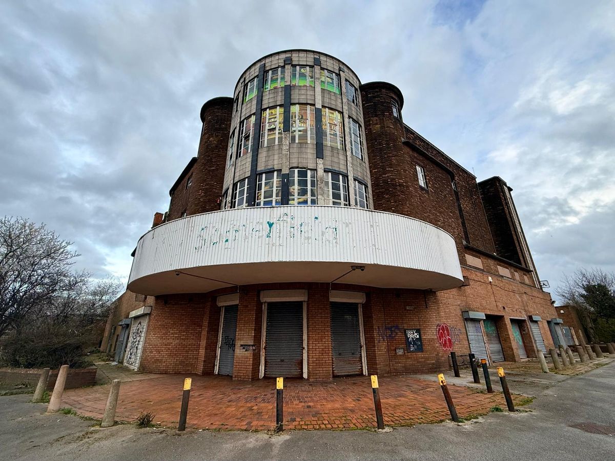 The former Abbey Cinema, Wavertree, Liverpool.