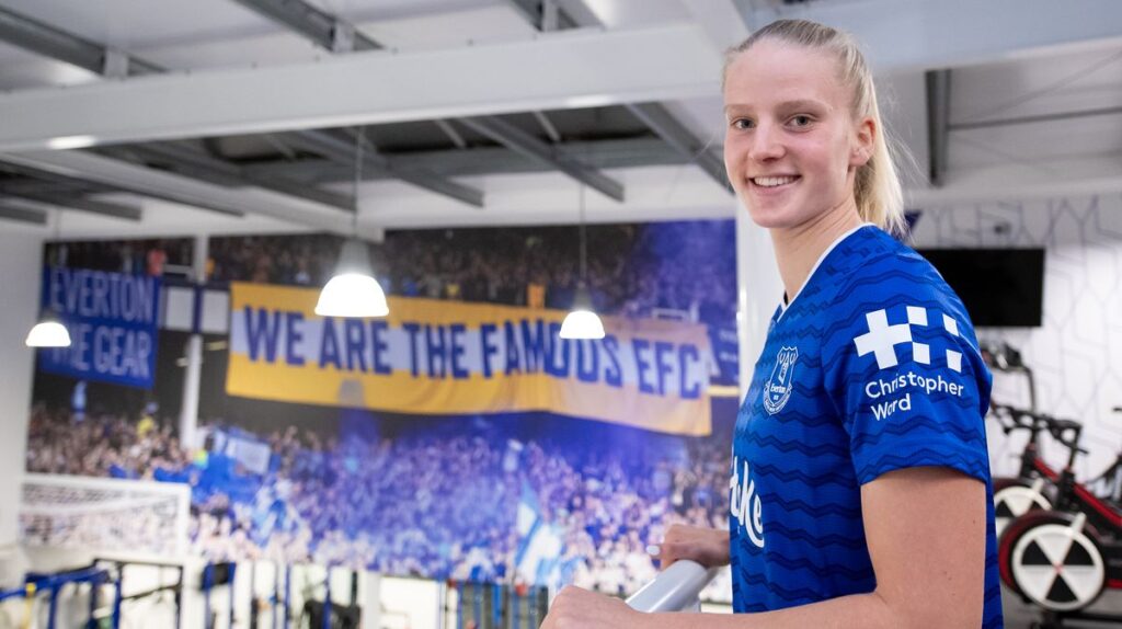 'I was the only girl on my team - now I want score my first Everton goal against Liverpool'
