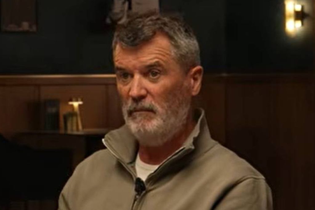 Roy Keane contributing on a podcast