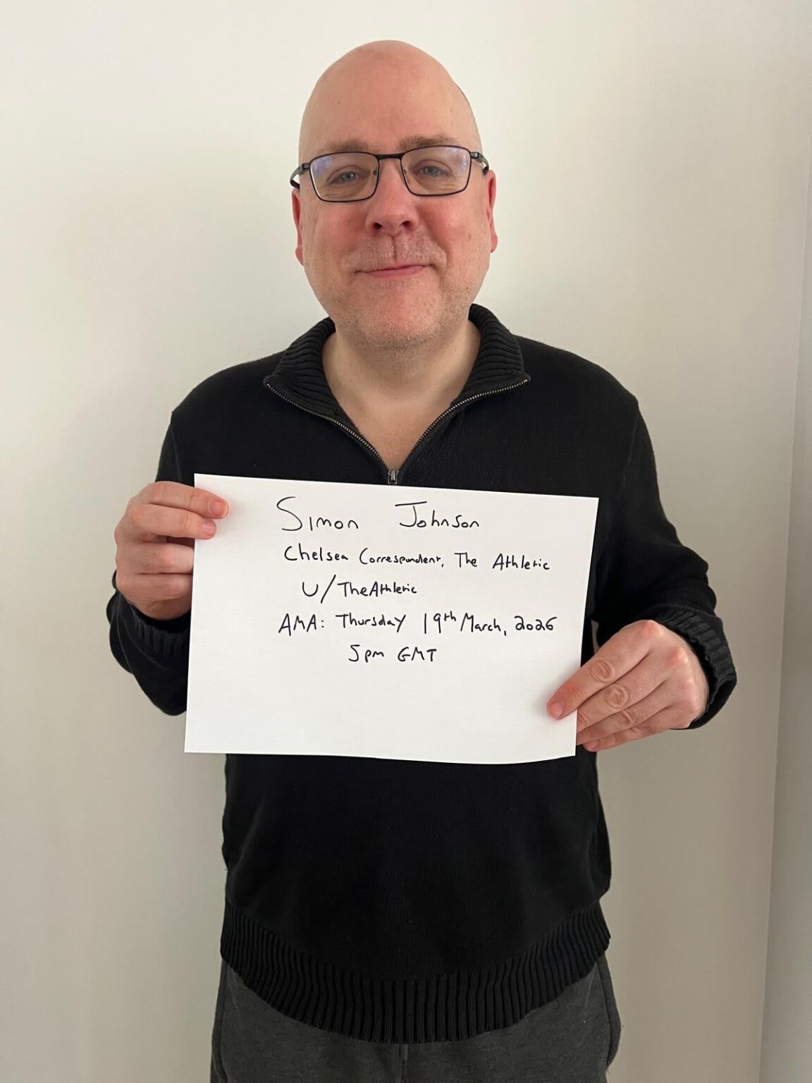 AMA Announcement: We’re excited to share that we’ve arranged an AMA with Simon Johnson, Chelsea Correspondent for The Athletic. The question thread will go live today at 5pm GMT, giving you 24 hours to submit your questions ahead of Simon joining us tomorrow at 5pm GMT to answer them.