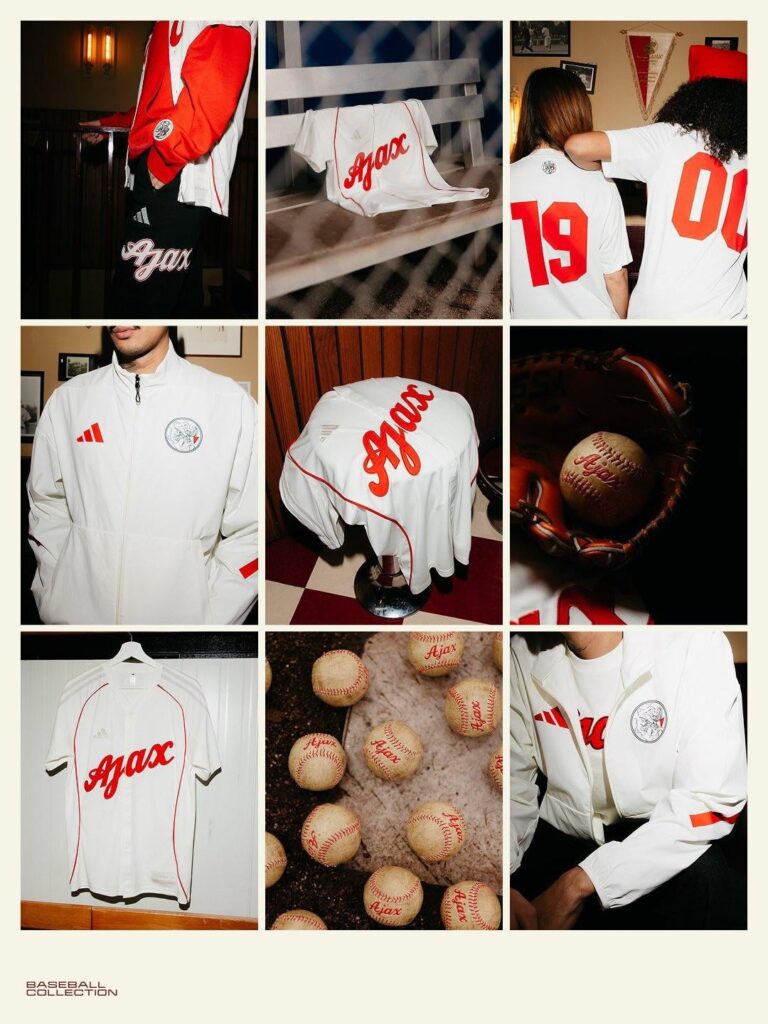 Ajax release Baseball collection; inspired by Ajax’s baseball team which existed between 1921 - 1972, and became national champions 4x.