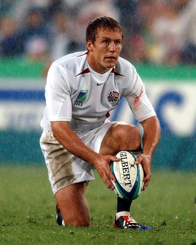 Declan Rice is almost comparable with how Jonny Wilkinson used to steady himself