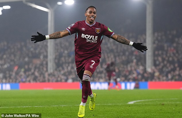 Crysencio Summerville struck a pivotal winner as West Ham's charge to safety continued