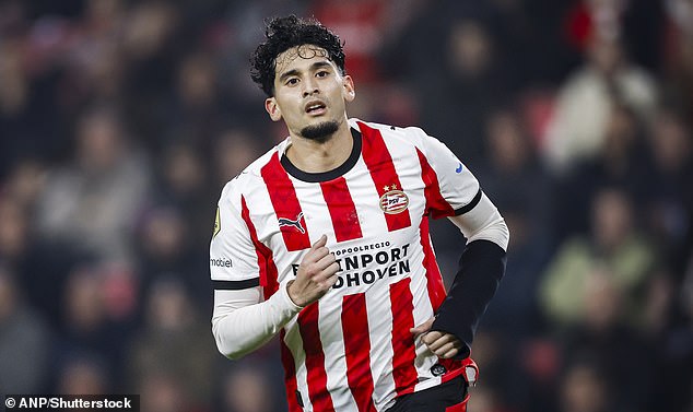 Pepi was a target for Fulham in January and has impressed with eight goals in 10 PSV games