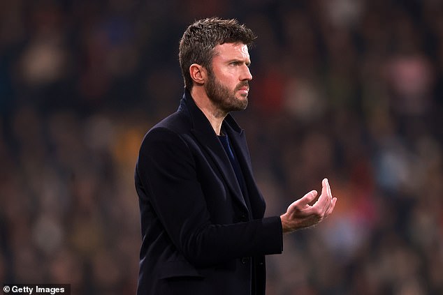 Michael Carrick was left seething after his side were denied a spot kick on Friday night