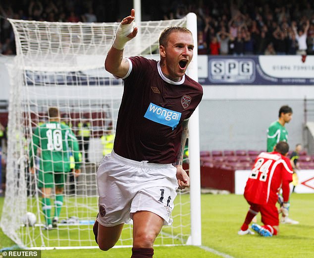 Stevenson was a success across two spells at Hearts, helping them to the Scottish Cup in 2012