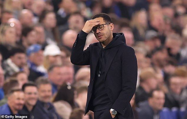 Liam Rosenior's side imploded on Merseyside and have now lost four games in a row