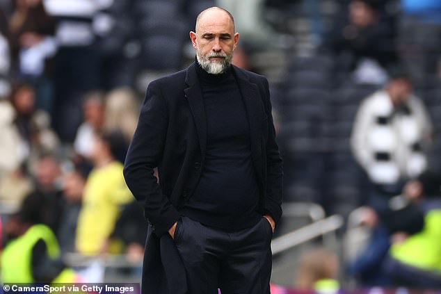 Igor Tudor was informed of the death of his father Mario after Tottenham's defeat by Nottingham Forest