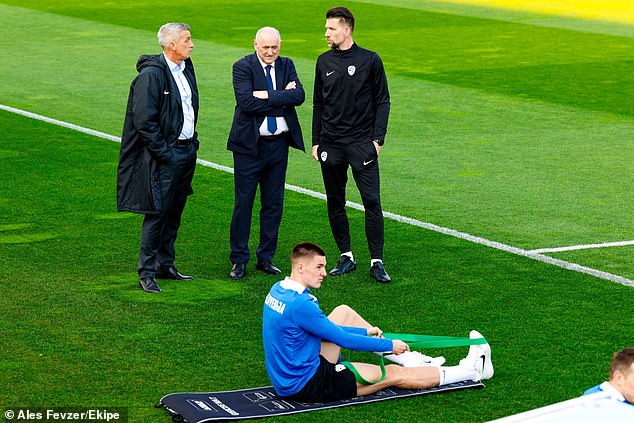 Sesko has pulled out of Slovenia’s games against Hungary and Montenegro ‘in order to ensure that he fully recovers from an issue that United have been carefully managing throughout recent weeks’