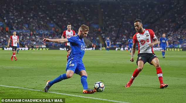 Albrighton was ever-present in 2015-16, and played 313 games for Leicester across 10 years