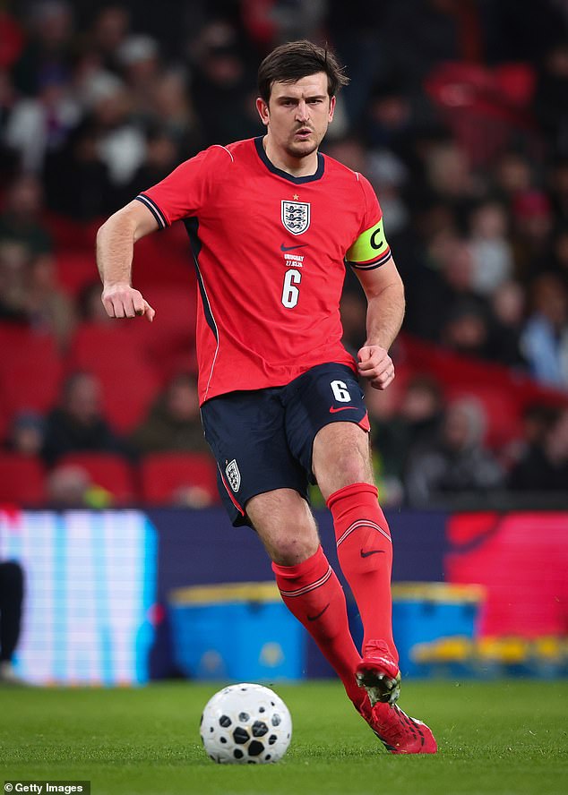 Harry Maguire is on Captain Marvel's list of those who should go to the World Cup