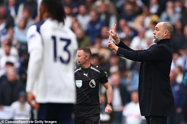 The Croatian presided over four consecutive league defeats at the start of his brief tenure, picking up one draw