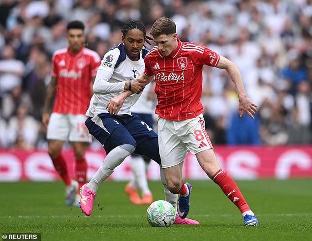 Anderson has enjoyed a stellar season for Forest and has been linked with several top clubs