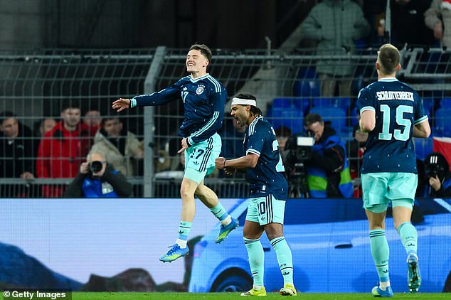 Wirtz scored twice and assisted two more goals for Germany in a 4-3 win over Switzerland last week