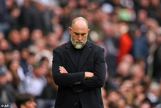 The ex-Brighton boss joins days after Igor Tudor (above) was sacked by the north London club