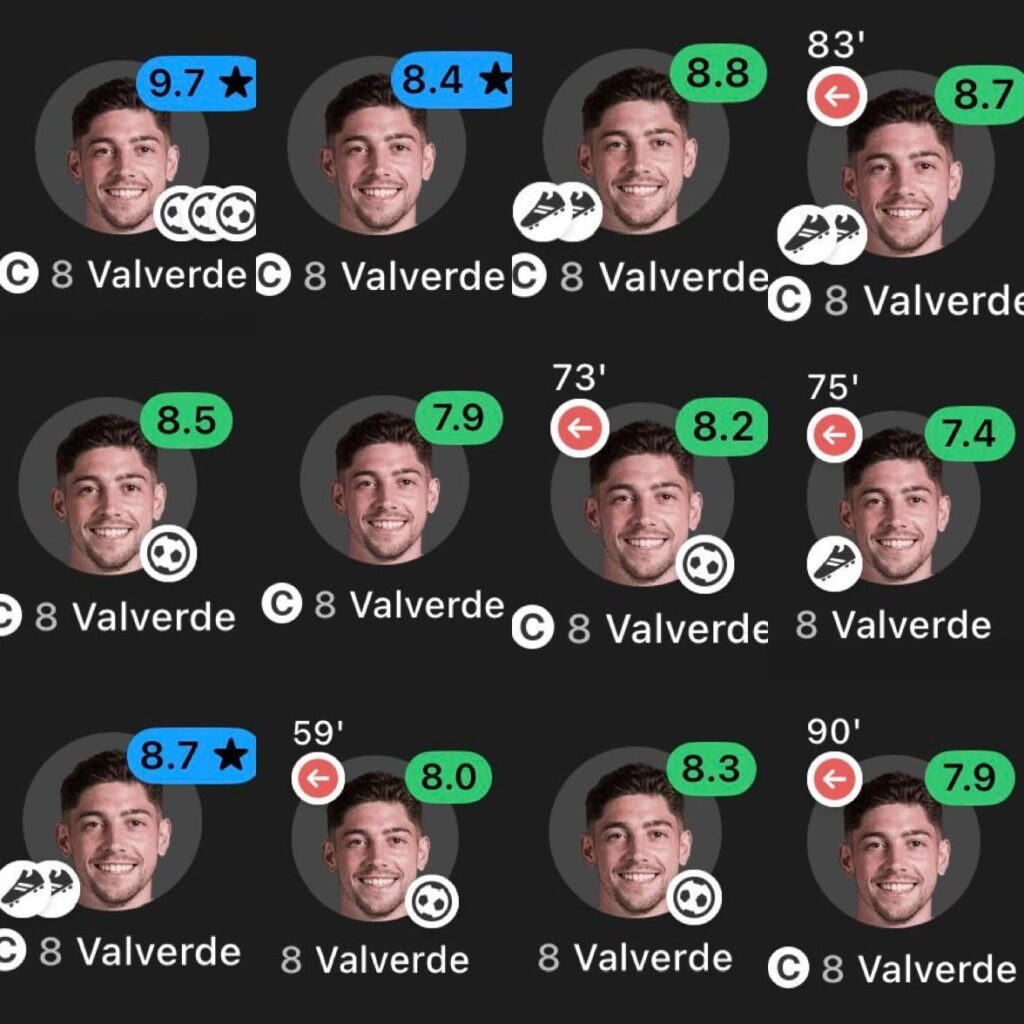 Valverde so far in 2026🤯