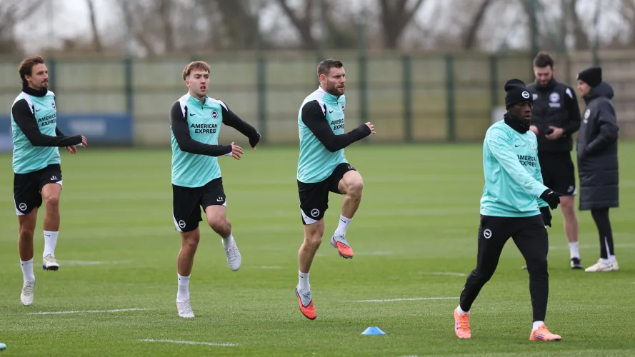 Jack Hinshelwood has praised the impact of 'role model' James Milner. 📸 by James Boardman.