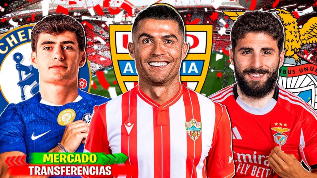 10 TRANSFERENCIAS CONFIRMADAS | RUMORES 25/26! Ronaldo Almeria, Davitashvili Benfica, Antonio Silva