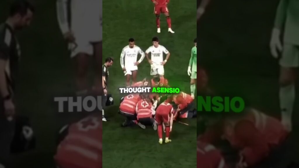 asencio was rushed to the hospital after a clash with camavinga 💔😱