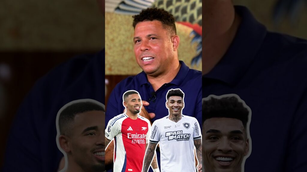 Endrick? Pedro? Gabriel Jesus? Ronaldo Fenômeno elege o melhor camisa 9 brasileiro #shorts