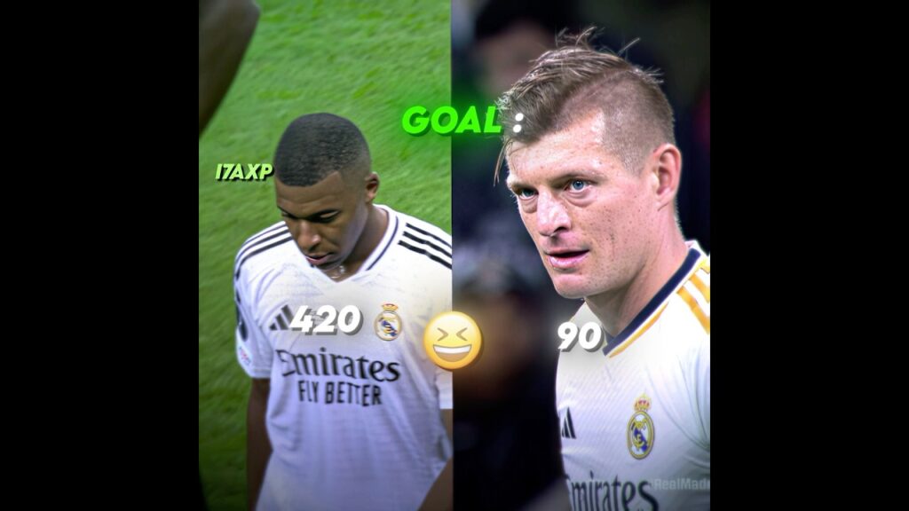 Kroos X Mbappe Goals 💀👆